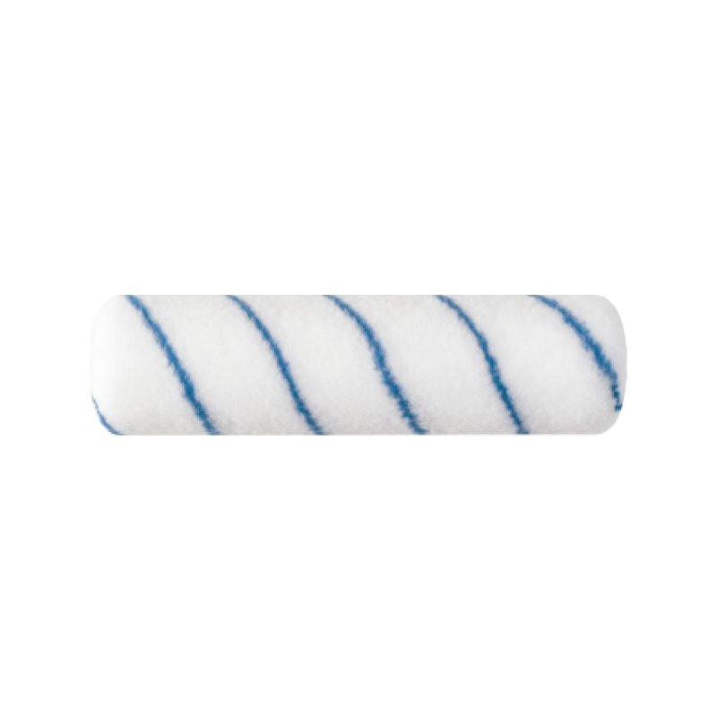 Capa de rolo de poliéster tecido com listra azul