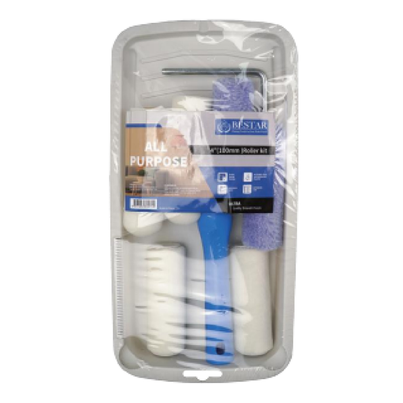 8 PC Kit de pintura de 4 polegadas