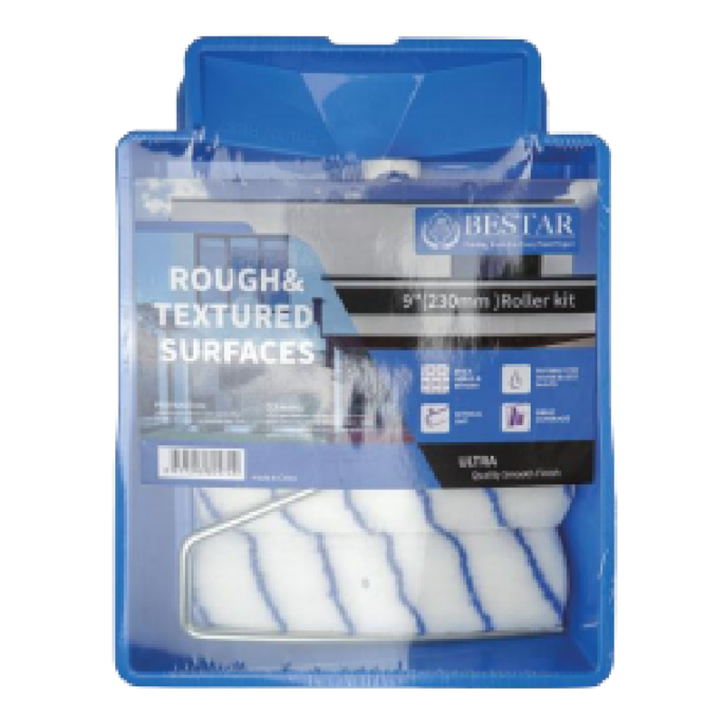4 PC Kit de pintura de 9 polegadas