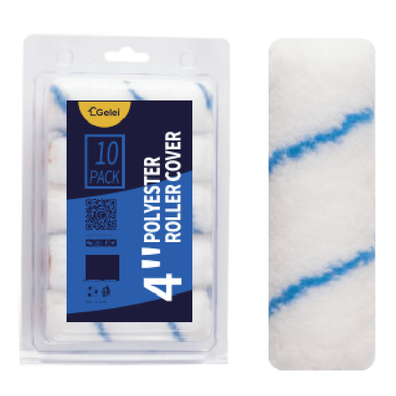 Kit de capa de rolo de poliéster de 4 polegadas