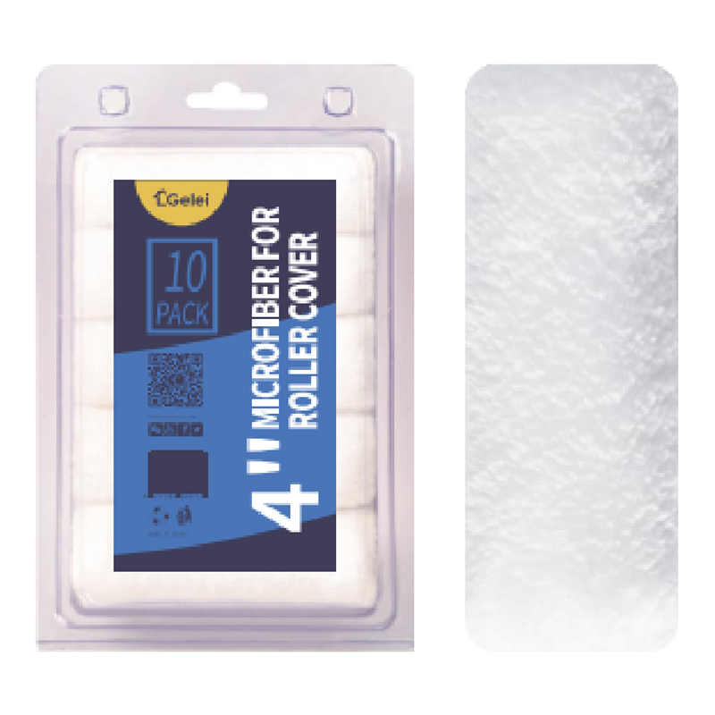 Kit de capa de rolo de microfibra de 4 polegadas