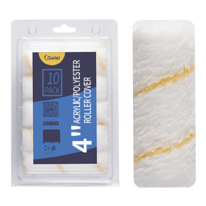 Kit de capa de rolo poli/acrílico de 4 polegadas