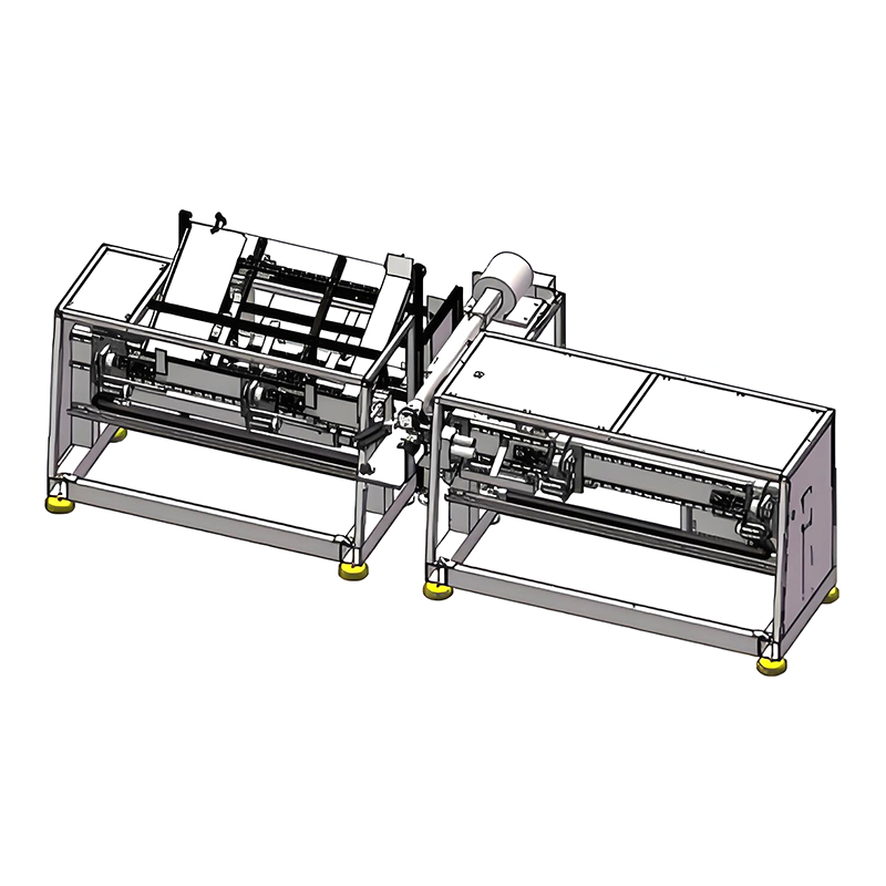 Máquina enroladora de rolo grande