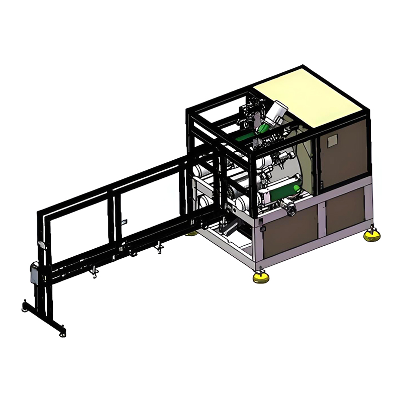 Máquina de acabamento de rolo de pintura